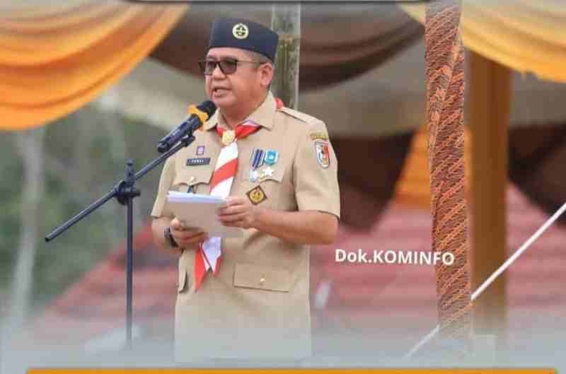 Sekda Tulang Bawang Resmi Membuka Kemah Bhakti Hari Pramuka ke-64 Tingkat Kwarda Lampung Sekda Tulang Bawang Resmi Membuka Kemah Bhakti Hari Pramuka ke-64 Tingkat Kwarda Lampung