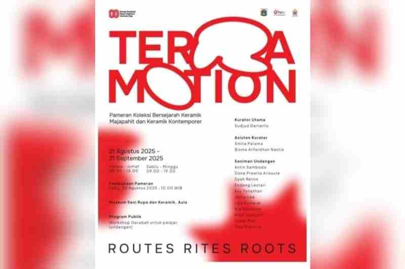 Gerabah Majapahit dan Karya Kontemporer Bertemu di Pameran Terra Motion Gerabah Majapahit dan Karya Kontemporer Bertemu di Pameran Terra Motion
