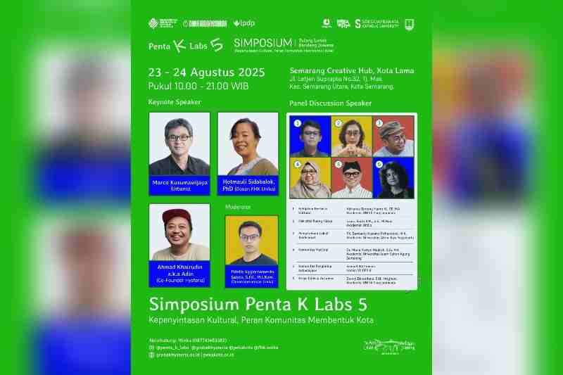 Simposium Penta K Labs 5 Digelar di Semarang : Peran Komunitas dalam Membangun Kota Berkelanjutan Simposium Penta K Labs 5 Digelar di Semarang : Peran Komunitas dalam Membangun Kota Berkelanjutan
