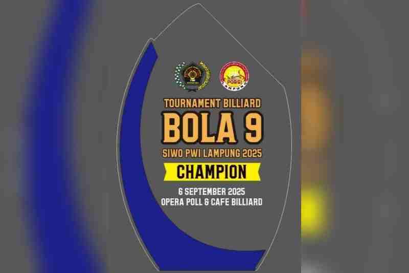 KONI dan SIWO PWI Lampung Kolaborasi Gelar Turnamen Biliar Bola 9 KONI dan SIWO PWI Lampung Kolaborasi Gelar Turnamen Biliar Bola 9