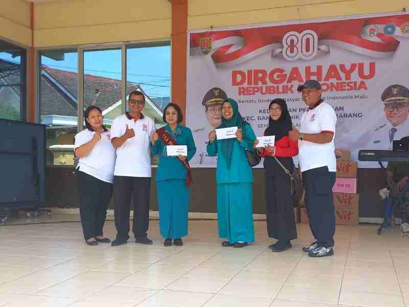 RW X berhasil menyabet Juara Pertama Lomba Paduan Suara antar RW SE - Kelurahan Pedalangan, Banyumanik Semarang (dok.)