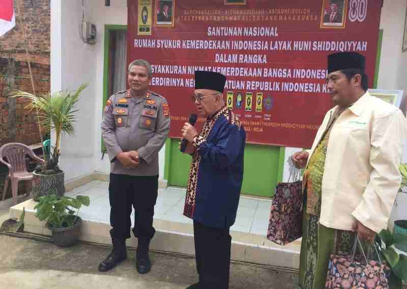 Rumah Syukur Kemerdekaan Hadir di Lampung, Dhibra Shiddiqiyyah Bangun 12 Unit untuk Warga Rumah Syukur Kemerdekaan Hadir di Lampung, Dhibra Shiddiqiyyah Bangun 12 Unit untuk Warga