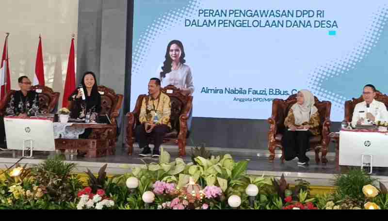 BPKP Selenggarakan Workshop Evaluasi Pengelolaan dan Pembangunan Desa Hadirkan Senator Almira Nabila Fauzi BPKP Selenggarakan Workshop Evaluasi Pengelolaan dan Pembangunan Desa Hadirkan Senator Almira Nabila Fauzi