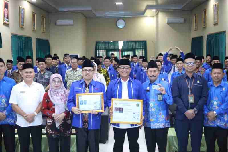 Bupati Ardito bersama Kepala Kemenag Lamteng, Launching Aplikasi SIDIAGANTENG Bupati Ardito bersama Kepala Kemenag Lamteng, Launching Aplikasi SIDIAGANTENG
