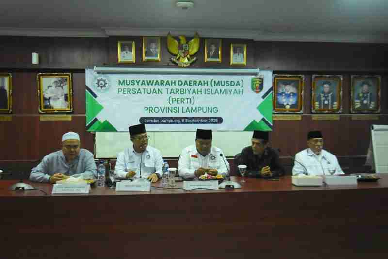 Musda PERTI Lampung, Firmansyah Y. Alfian Nahkodai Periode 2025–2030 Musda PERTI Lampung, Firmansyah Y. Alfian Nahkodai Periode 2025–2030