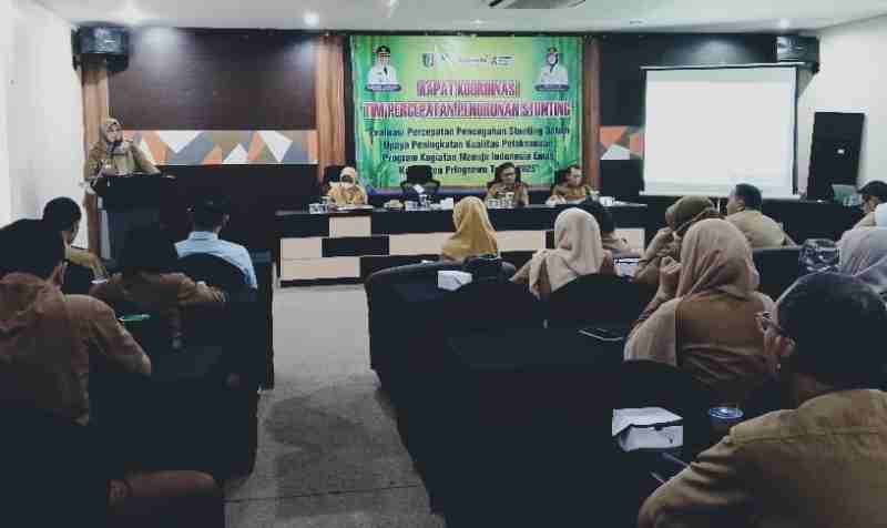 Tim Percepatan Penurunan Stunting Kabupaten Pringsewu Gelar Rakor Tim Percepatan Penurunan Stunting Kabupaten Pringsewu Gelar Rakor