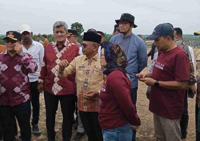 Wamen Dikti Saintek Tinjau Rencana Pembangunan SMA Garuda di Aceh Utara Wamen Dikti Saintek Tinjau Rencana Pembangunan SMA Garuda di Aceh Utara