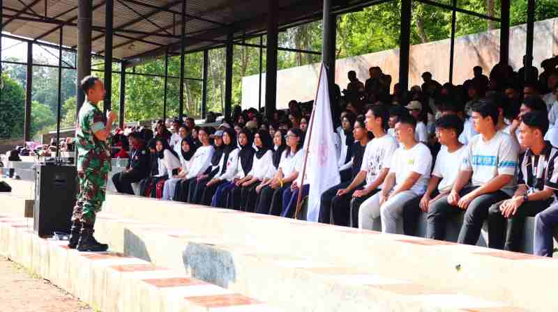 Dandim Letkol Arm Roni Hermawan, Beri Materi Penguatan Wawasan Kebangsaan Fakultas Hukum Unila Dandim Letkol Arm Roni Hermawan, Beri Materi Penguatan Wawasan Kebangsaan Fakultas Hukum Unila