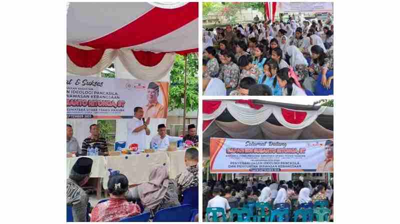 Reses, Anggota DPRD Sumut Beri Pemahaman Ideologi Pancasila untuk Generasi Emas di SMAN 1 Pangkatan Reses, Anggota DPRD Sumut Beri Pemahaman Ideologi Pancasila untuk Generasi Emas di SMAN 1 Pangkatan