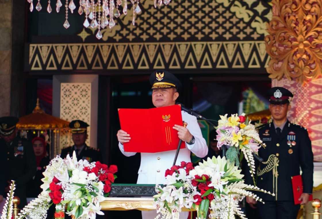 HUT ke-80 RI, Herman Deru Kobarkan Semangat ‘Bersatu, Berdaulat, Rakyat Sejahtera, Indonesia Maju’ HUT ke-80 RI, Herman Deru Kobarkan Semangat ‘Bersatu, Berdaulat, Rakyat Sejahtera, Indonesia Maju’