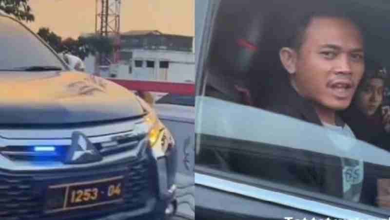 Polisi Amankan Sopir Pajero dengan Strobo dan Pelat Dinas Palsu Polisi Amankan Sopir Pajero dengan Strobo dan Pelat Dinas Palsu