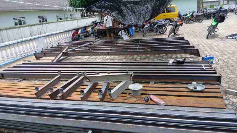 Warga Sidowaluyo Bangun Ulang Aula Desa Secara Swadaya, Wujud Kepedulian Terhadap Fasilitas Publik Warga Sidowaluyo Bangun Ulang Aula Desa Secara Swadaya, Wujud Kepedulian Terhadap Fasilitas Publik