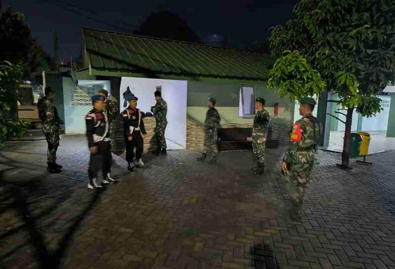 Kodim 0410/Kota Bandar Lampung Lakukan Operasi Patroli Malam Kodim 0410/Kota Bandar Lampung Lakukan Operasi Patroli Malam