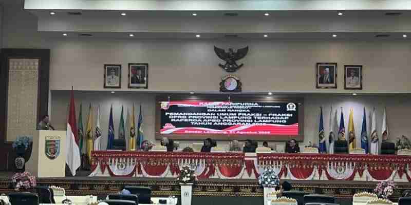 Fraksi Golkar Soroti Belanja Pegawai Lampung Capai Rp3 Triliun di RAPBD 2026 Fraksi Golkar Soroti Belanja Pegawai Lampung Capai Rp3 Triliun di RAPBD 2026
