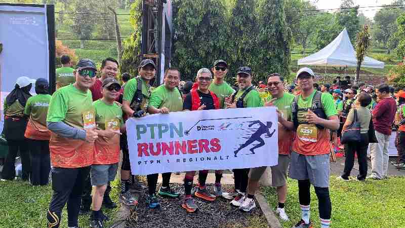 PTPN I Regional 7 Tunjukkan Semangat Kompetitif di Banaran Trail Run Semarang” PTPN I Regional 7 Tunjukkan Semangat Kompetitif di Banaran Trail Run Semarang”