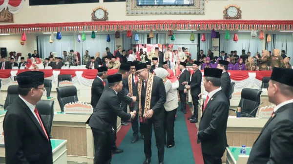 DPRD Lampung Gelar Sidang Paripurna HUT ke-80 RI DPRD Lampung Gelar Sidang Paripurna HUT ke-80 RI