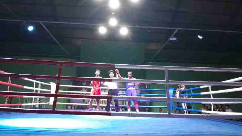 Sasana Siger Selatan Tunjukkan Taring di Kejuaraan Tinju PORKOT Sasana Siger Selatan Tunjukkan Taring di Kejuaraan Tinju PORKOT