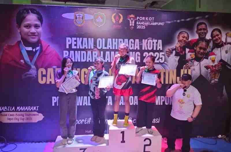 Lampung Selatan Borong Medali pada Penutupan PORKOT Lampung Selatan Borong Medali pada Penutupan PORKOT