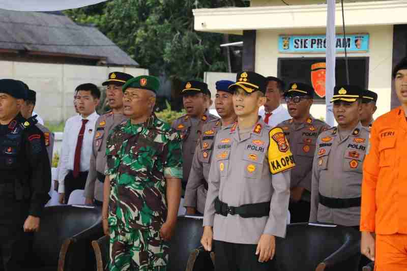 Kodim 0426/Tulang Bawang Laksanakan Apel Gelar Pasukan Operasi Lilin Krakatau Tahun 2025 Kodim 0426/Tulang Bawang Laksanakan Apel Gelar Pasukan Operasi Lilin Krakatau Tahun 2025