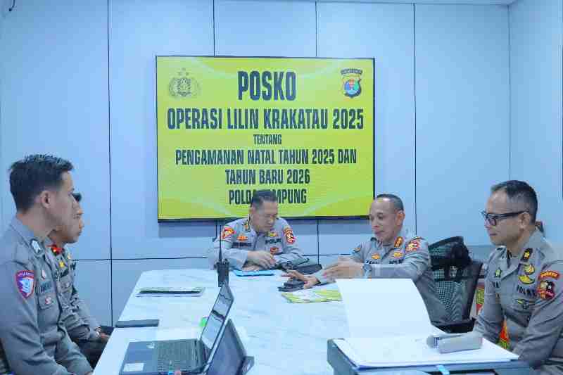 Mabes Polri Turunkan Tim Supervisi Operasi Lilin Krakatau 2025 Di Polda Lampung Mabes Polri Turunkan Tim Supervisi Operasi Lilin Krakatau 2025 Di Polda Lampung