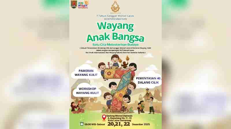 40 Dalang Cilik Ramaikan “Wayang Anak Bangsa” di Kota Lama Semarang 40 Dalang Cilik Ramaikan “Wayang Anak Bangsa” di Kota Lama Semarang