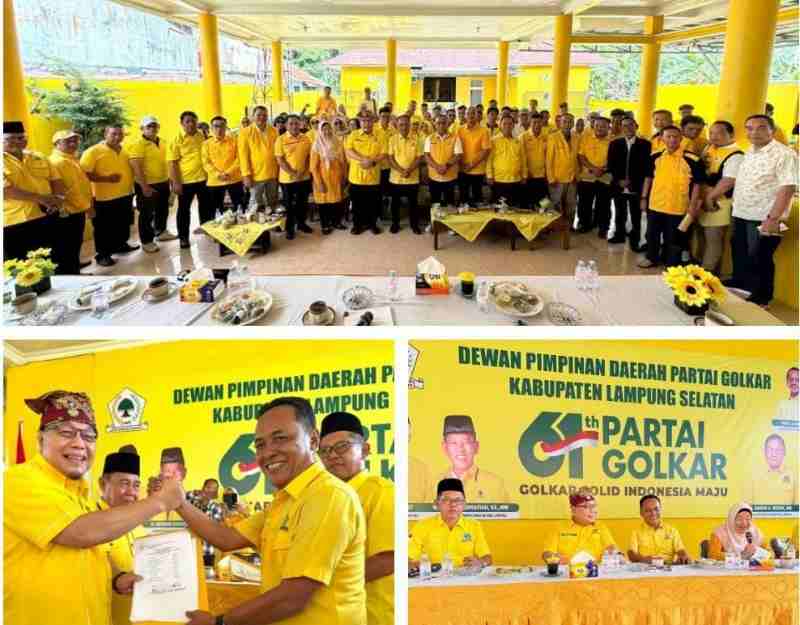 Tony Eka Candra Tegaskan Kader Partai Wajib Tingkatkan Elektabilitas Partai Golkar di Lampsel Tony Eka Candra Tegaskan Kader Partai Wajib Tingkatkan Elektabilitas Partai Golkar di Lampsel