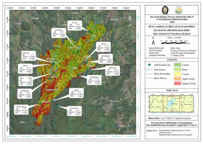 Pemetaan Irigasi dan Kualitas Air Pemetaan Irigasi dan Kualitas Air