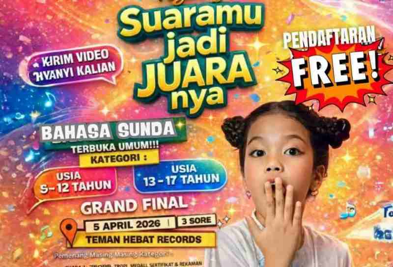 Aisha Kamila Gaungkan Lagu Sunda Lewat Lomba Nyanyi Nasional 2026 Aisha Kamila Gaungkan Lagu Sunda Lewat Lomba Nyanyi Nasional 2026