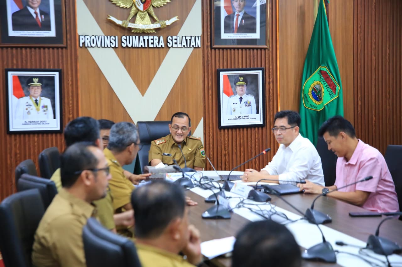 Pemprov Sumsel Audiensi Bersama PT Indo Green Power Pemprov Sumsel Audiensi Bersama PT Indo Green Power