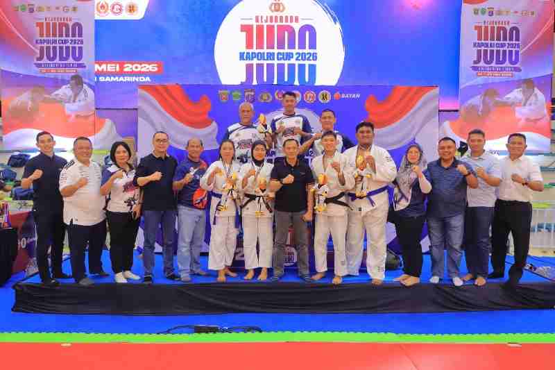 Kontingen Polda Lampung Borong 4 Medali di Hari Pertama Judo Kapolri Cup 2026 Kontingen Polda Lampung Borong 4 Medali di Hari Pertama Judo Kapolri Cup 2026