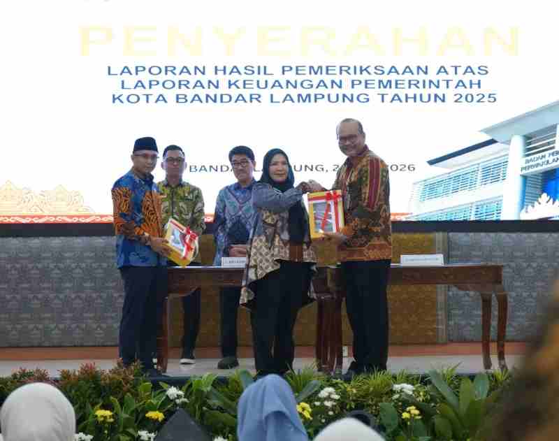 Selamat! Pemkot Bandar Lampung Kembali Raih WTP Selamat! Pemkot Bandar Lampung Kembali Raih WTP
