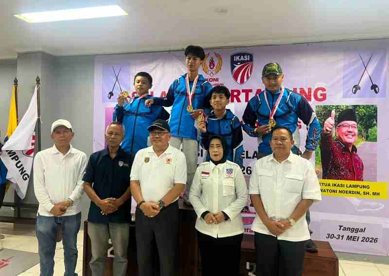 Anggota Kodim 0410/KBL Sertu Muhammad Fiqih Ukir Prestasi Anggar Pada Seleksi PON 2026 Anggota Kodim 0410/KBL Sertu Muhammad Fiqih Ukir Prestasi Anggar Pada Seleksi PON 2026