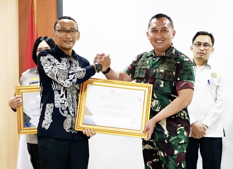 Kodam XXI/Radin Inten Meraih Dua Penghargaan dari Kanwil DJPB Provinsi Lampung Kodam XXI/Radin Inten Meraih Dua Penghargaan dari Kanwil DJPB Provinsi Lampung