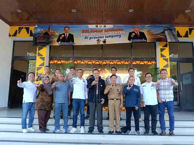 PWI Gandeng KONI Lampung Siapkan Penyelenggaraan Sekaligus Prestasi di Porwanas 2027 PWI Gandeng KONI Lampung Siapkan Penyelenggaraan Sekaligus Prestasi di Porwanas 2027