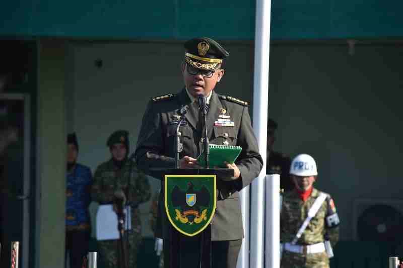 Perkuat Nilai Kebangsaan dan Jaga Keutuhan NKRI, Korem 043/Gatam Gelar Upacara Hari Lahir Pancasila 2026 Perkuat Nilai Kebangsaan dan Jaga Keutuhan NKRI, Korem 043/Gatam Gelar Upacara Hari Lahir Pancasila 2026