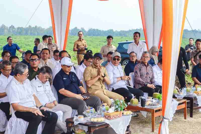 Lampung Disiapkan Jadi Pusat Bioetanol Nasional, Wamen Investasi Tinjau Lokasi Pabrik di Lamsel Lampung Disiapkan Jadi Pusat Bioetanol Nasional, Wamen Investasi Tinjau Lokasi Pabrik di Lamsel