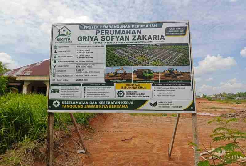 Bukan Pengambilan Tanah Ilegal, Kegiatan di Jalan Sofyan Zakaria Adalah Persiapan Perumahan Subsidi Bukan Pengambilan Tanah Ilegal, Kegiatan di Jalan Sofyan Zakaria Adalah Persiapan Perumahan Subsidi