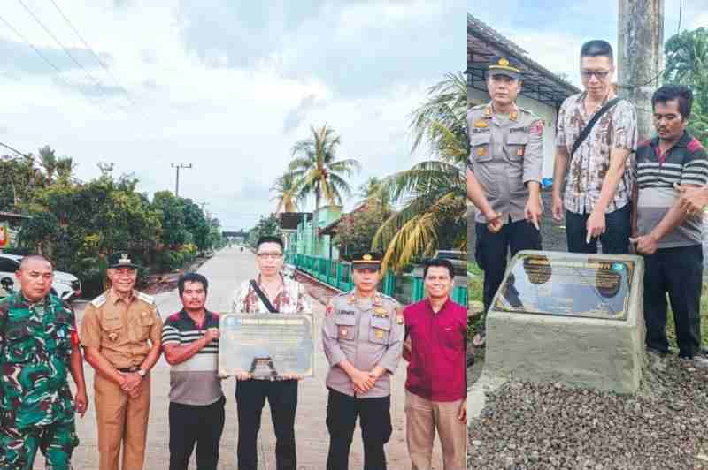 Sambut 1 Muharam : PT SJAK bersama Warga Resmikan Jalan Cor yang Dibangun oleh Biaya CSR Sambut 1 Muharam : PT SJAK bersama Warga Resmikan Jalan Cor yang Dibangun oleh Biaya CSR