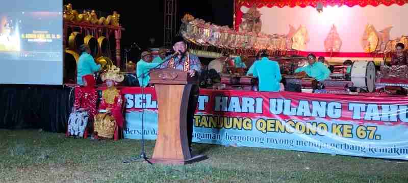 Pagelaran Wayang Kulit Puncak HUT ke-67 Desa Tanjung Qencono Pagelaran Wayang Kulit Puncak HUT ke-67 Desa Tanjung Qencono