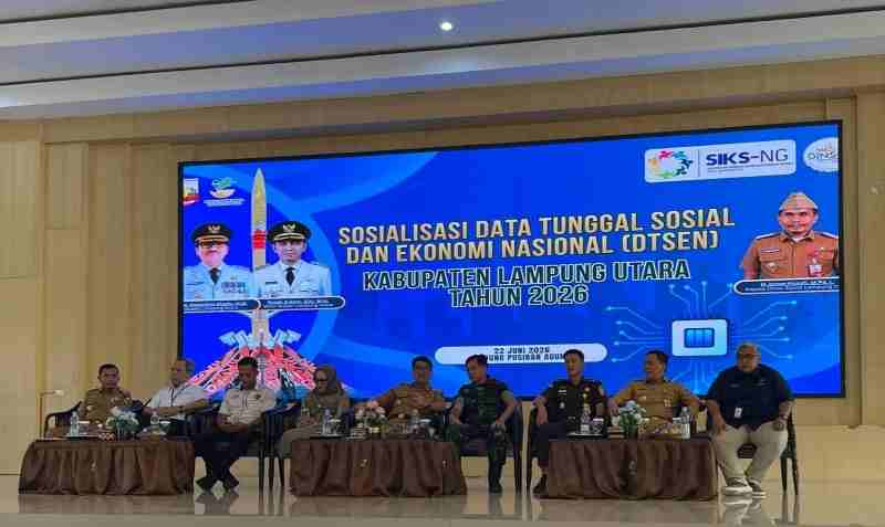 Dinas Sosial Lampung Utara Mulai Benahi Data Penerima Bansos Melalui DTSEN Dinas Sosial Lampung Utara Mulai Benahi Data Penerima Bansos Melalui DTSEN