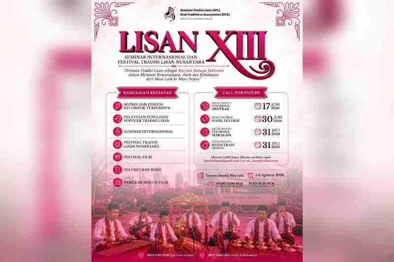 Menjaga Suara yang Tak Tertulis: LISAN XIII dan Upaya ATL Merawat Kemanusiaan Menjaga Suara yang Tak Tertulis: LISAN XIII dan Upaya ATL Merawat Kemanusiaan