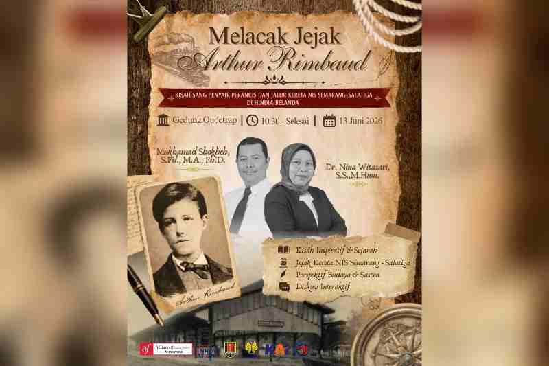 Melacak Jejak Rimbaud di Jalur NIS: Dialog Sejarah dan Sastra di Oudetrap Semarang Melacak Jejak Rimbaud di Jalur NIS: Dialog Sejarah dan Sastra di Oudetrap Semarang