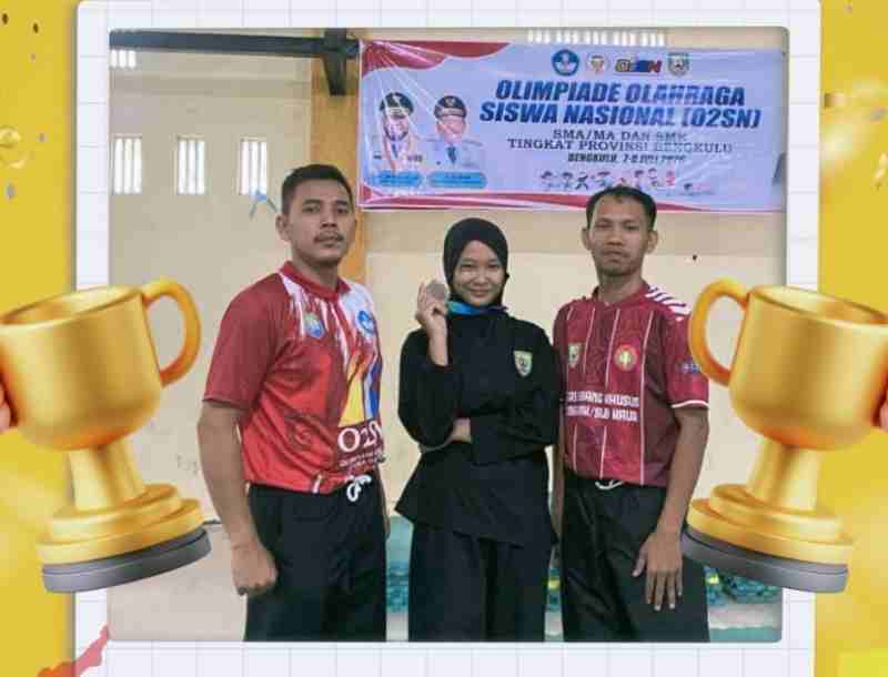 Siswi SMAN 10 Pentagon Raih 2 Medali Dalam Satu Panggung di O2SN Bengkulu Siswi SMAN 10 Pentagon Raih 2 Medali Dalam Satu Panggung di O2SN Bengkulu