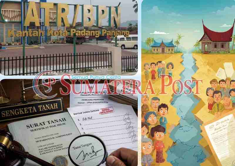 Sertifikat BPN Padang Panjang di Tanah Paninjauan Picu Polemik Batas Wilayah Sertifikat BPN Padang Panjang di Tanah Paninjauan Picu Polemik Batas Wilayah