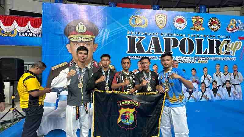 Personil Sat Brimob Polda Lampung Raih Prestasi Membanggakan di Kejuaraan Kapolri Cup 7 Tahun 2026 Personil Sat Brimob Polda Lampung Raih Prestasi Membanggakan di Kejuaraan Kapolri Cup 7 Tahun 2026