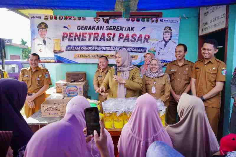 Pemkab Pringsewu Adakan Gerakan Serentak Penetrasi Pasar di Kecamatan Sukoharjo Pemkab Pringsewu Adakan Gerakan Serentak Penetrasi Pasar di Kecamatan Sukoharjo