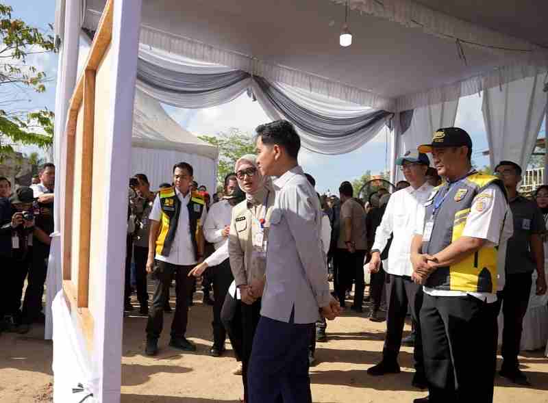 Wapres Gibran dan Wagub Jihan Pantau Pembangunan Jembatan Way Bungur, Percepat Konektivitas Antarwilayah Wapres Gibran dan Wagub Jihan Pantau Pembangunan Jembatan Way Bungur, Percepat Konektivitas Antarwilayah