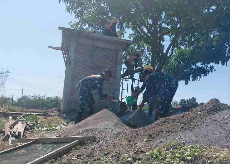 TMMD 129 Bojonegoro Sediakan Fasilitas Air Bersih Warga Bekatul Kesongo TMMD 129 Bojonegoro Sediakan Fasilitas Air Bersih Warga Bekatul Kesongo