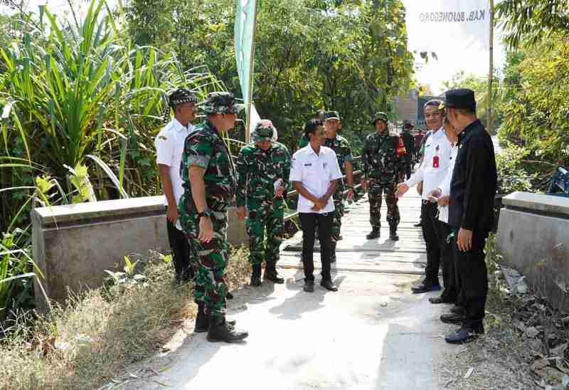 TMMD 129 Bojonegoro, Bukti Kolaborasi Nyata bagi Kemajuan Desa Kesongo