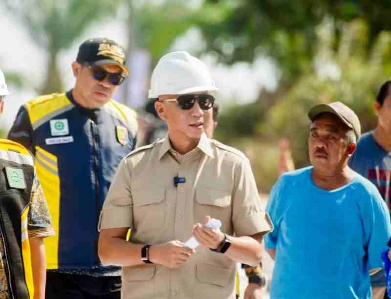 Gubernur Mirza Pastikan Perbaikan Jalan Gunung Sugih–Kota Gajah Berkualitas dan Tepat Sasaran